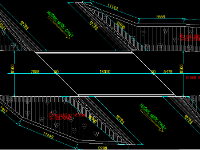 Cầu chéo 1 nhịp dầm I BTCT thường L=18m